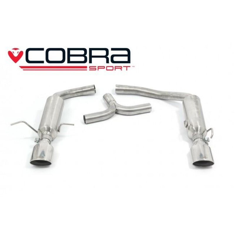 Silencieux "Style 350" Cobra pour Mercedes C200, 220 & 250 Diesel W204 (07-14)