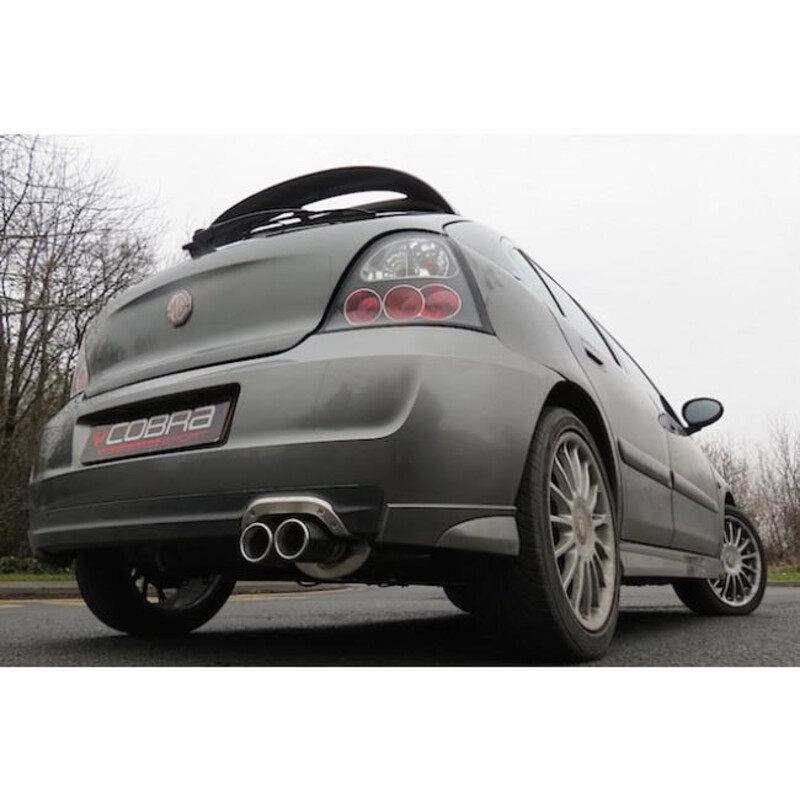 Silencieux Cobra pour MG ZR 1.4 & 1.8L (105/120/160)