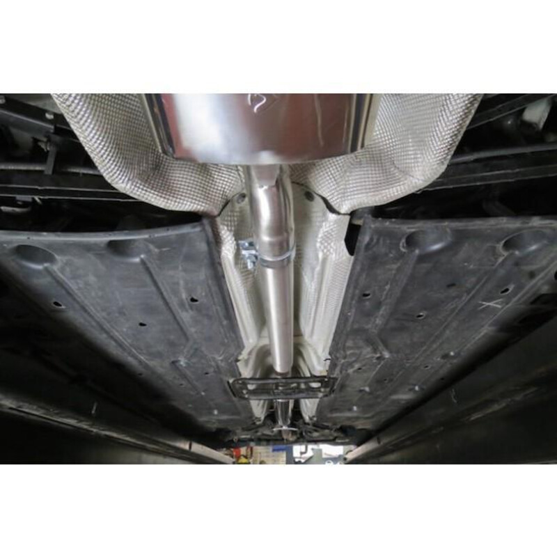 Ligne d'Echappement "Catback" Cobra pour Mini Cooper S Coupé R58 (11-15)