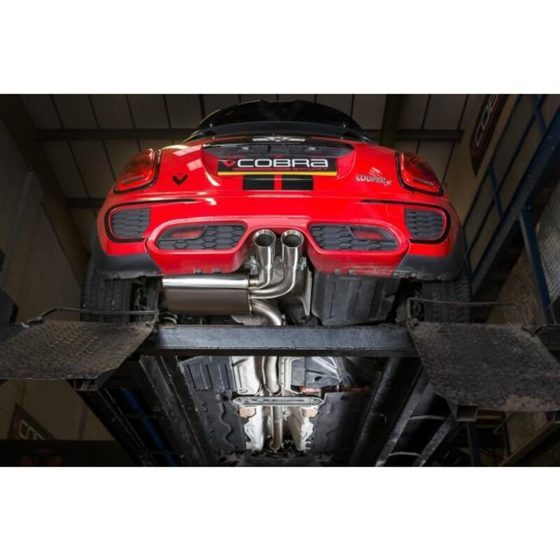Ligne d'Echappement "Catback" Cobra pour Mini Cooper S F56 Ø3" (14-18)