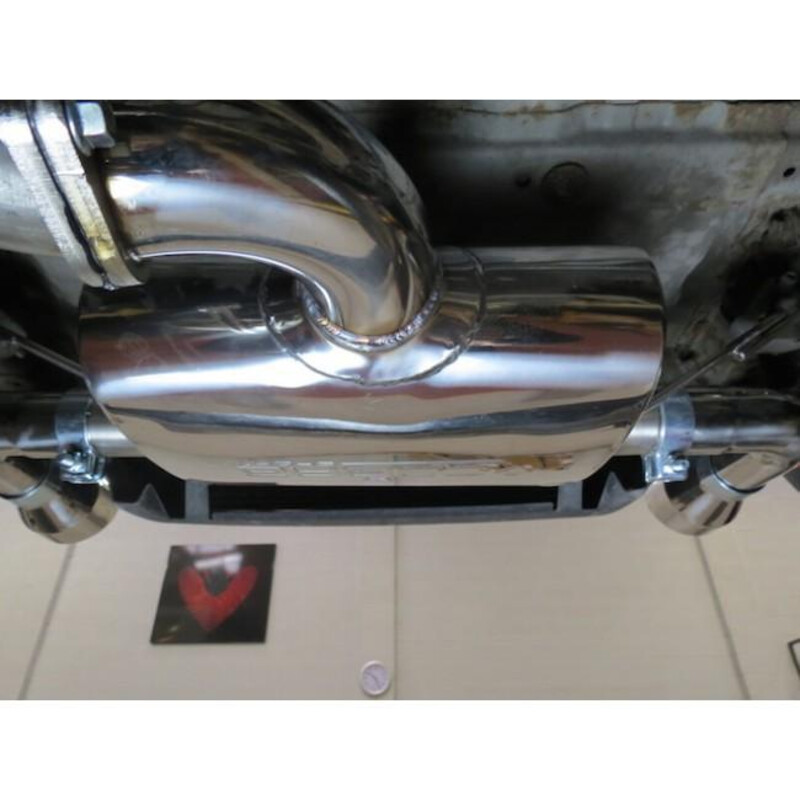 Ligne d'Echappement "Catback" Cobra pour Mitsubishi Lancer Evo 10 (X)
