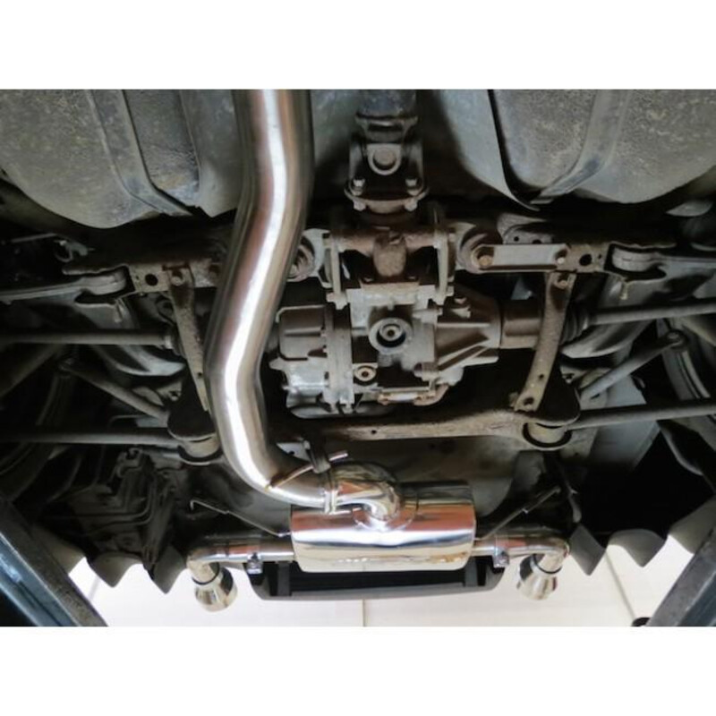 Ligne d'Echappement "Catback" Cobra pour Mitsubishi Lancer Evo 10 (X)