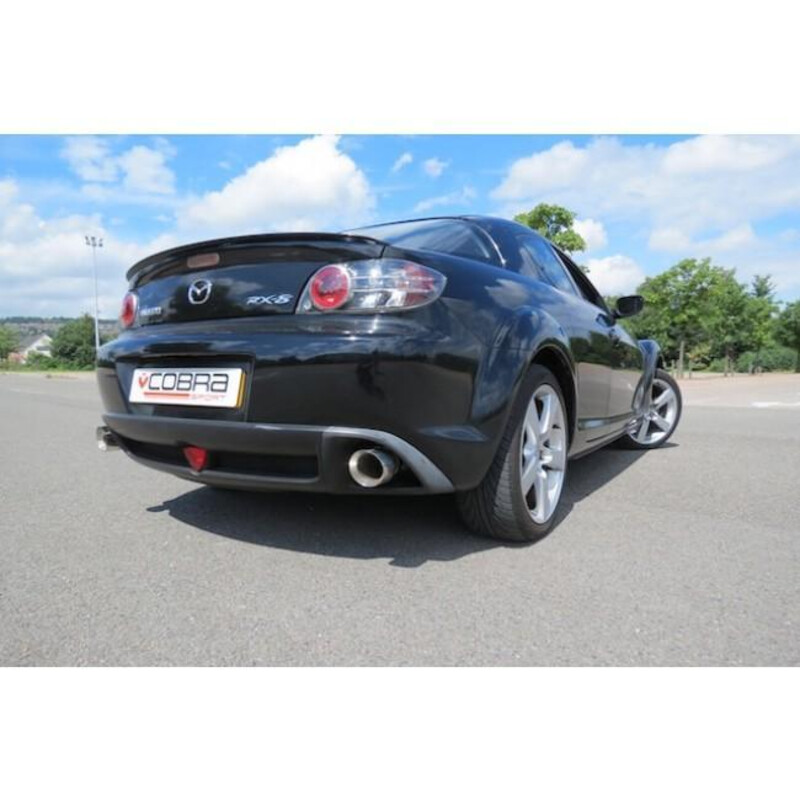Ligne d'Echappement "Catback" Cobra pour Mazda RX-8