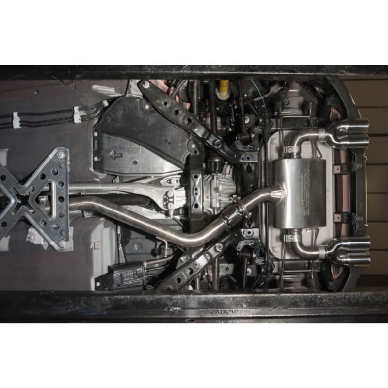 Ligne d'Echappement "Catback" Cobra pour Mazda MX-5 ND (Double Sortie)