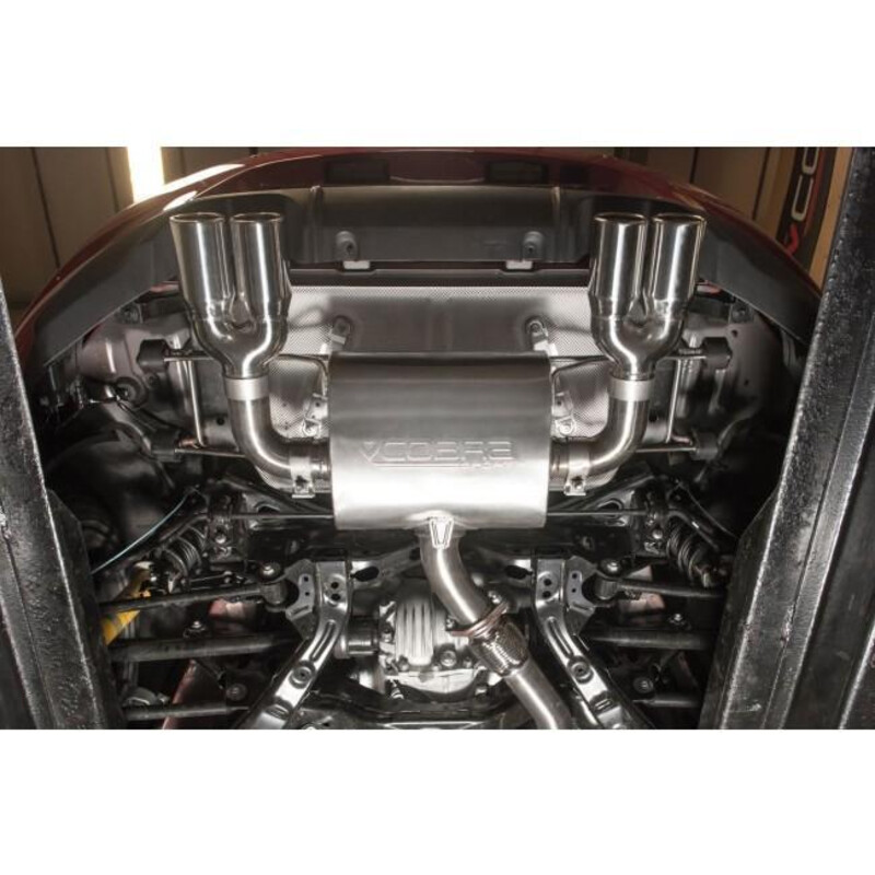 Ligne d'Echappement "Catback" Cobra pour Mazda MX-5 ND (Double Sortie)
