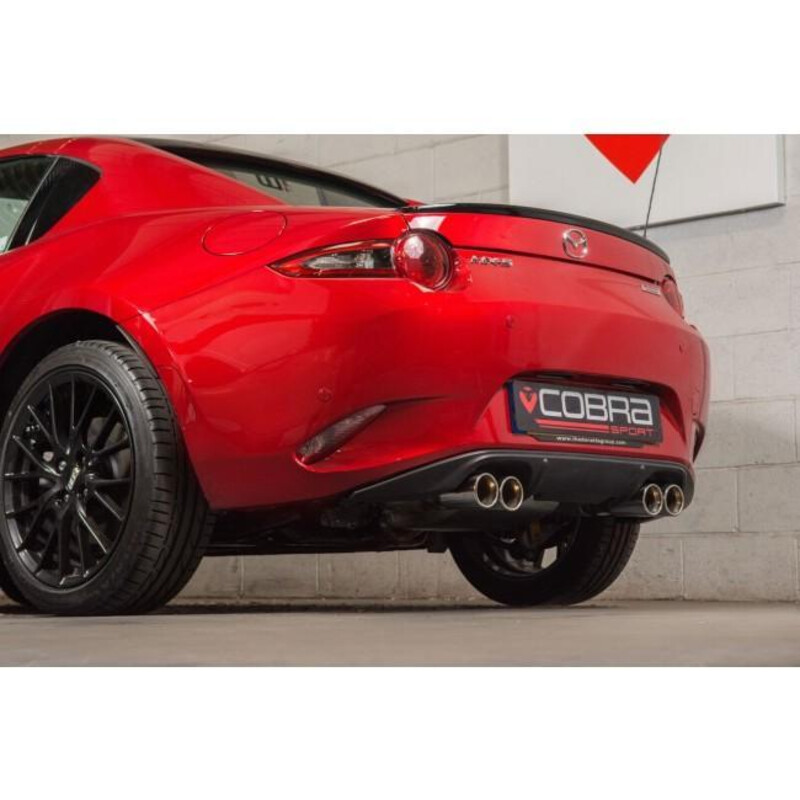 Ligne d'Echappement "Catback" Cobra pour Mazda MX-5 ND (Double Sortie)