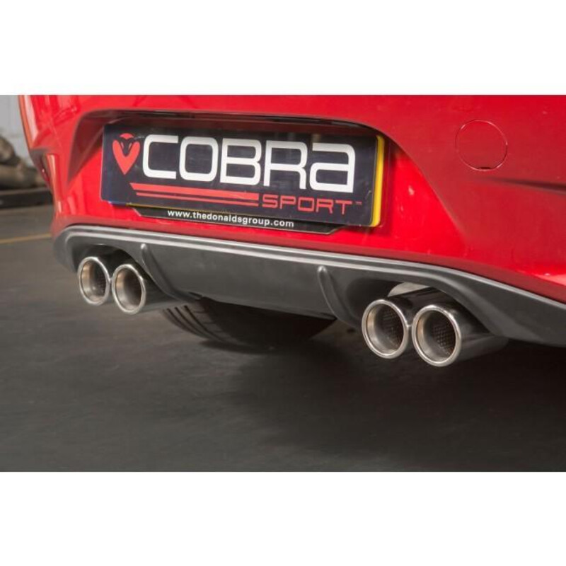 Ligne d'Echappement "Catback" Cobra pour Mazda MX-5 ND (Double Sortie)