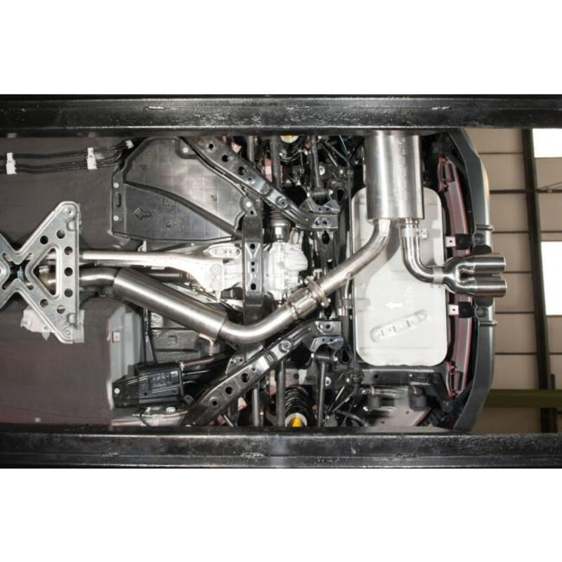Ligne d'Echappement "Catback" Cobra pour Mazda MX-5 ND (Sortie Centrale)