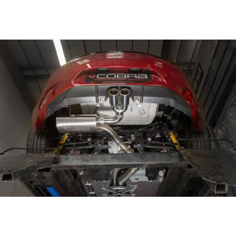 Ligne d'Echappement "Catback" Cobra pour Mazda MX-5 ND (Sortie Centrale)