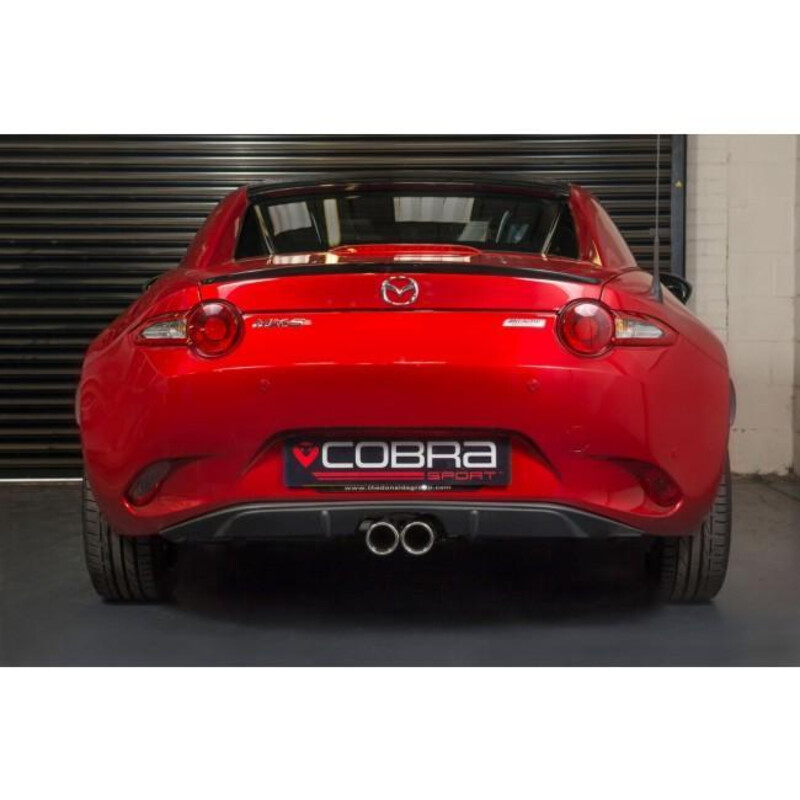 Ligne d'Echappement "Catback" Cobra pour Mazda MX-5 ND (Sortie Centrale)