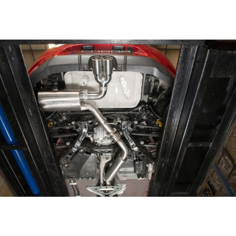 Ligne d'Echappement "Catback" Cobra pour Mazda MX-5 ND (Sortie Centrale)