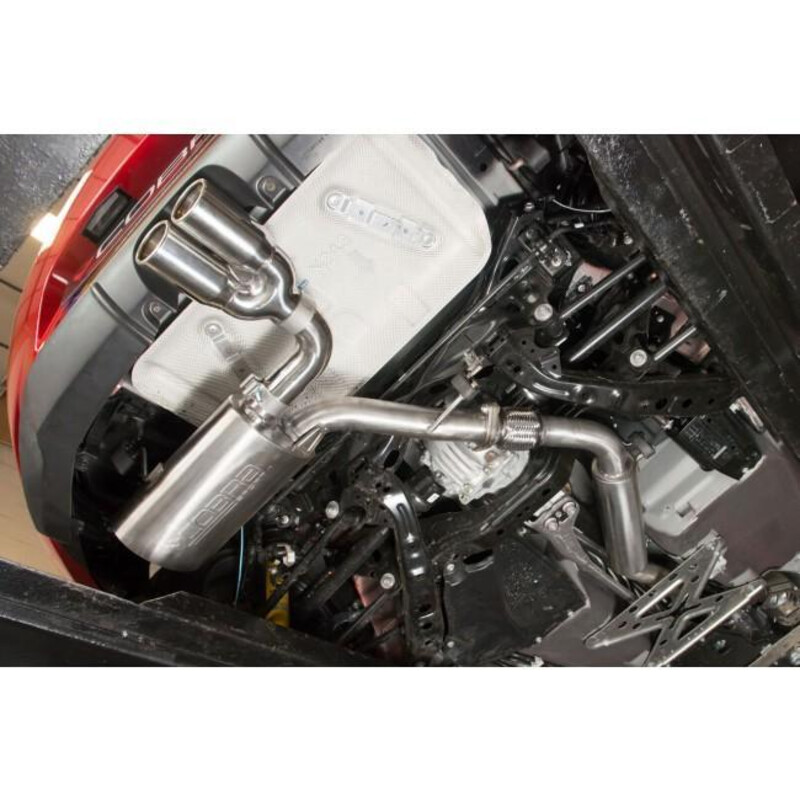 Ligne D Echappement Catback Cobra Pour Mazda MX 5 ND Sortie Centrale 