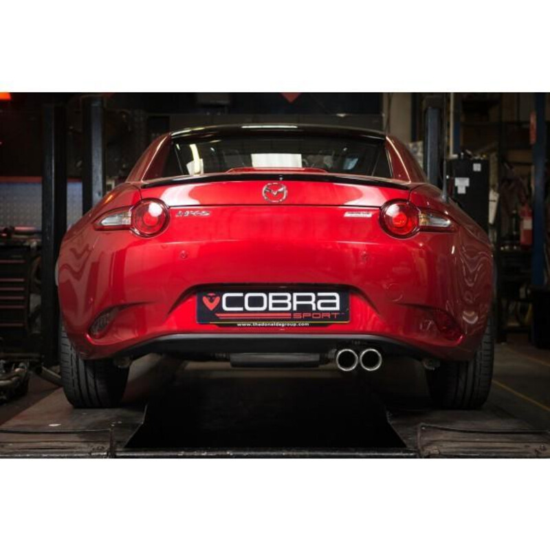 Ligne d'Echappement "Catback" Cobra pour Mazda MX-5 ND (Standard)