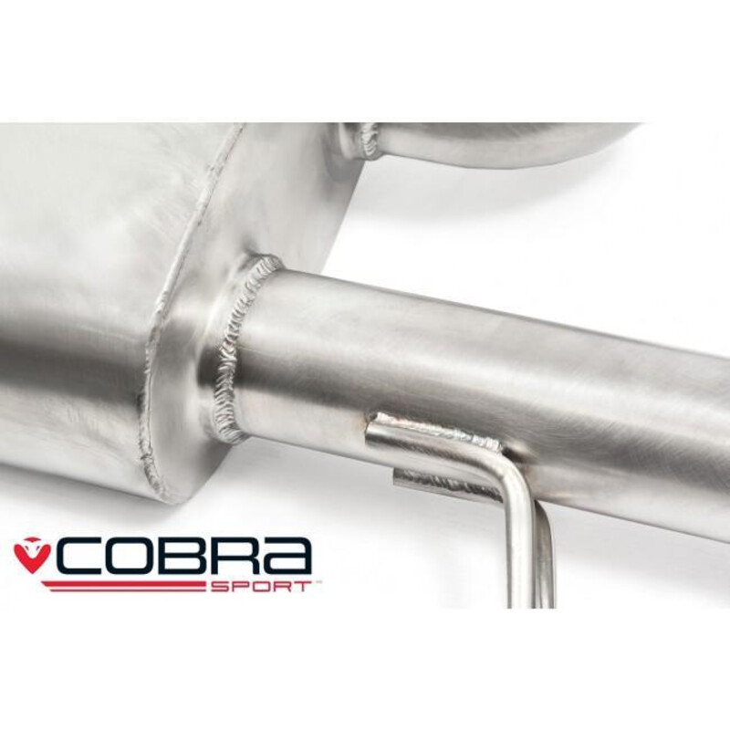 Ligne d'Echappement "Catback" Cobra pour Renault Clio 3 RS 197 ch (06-09)