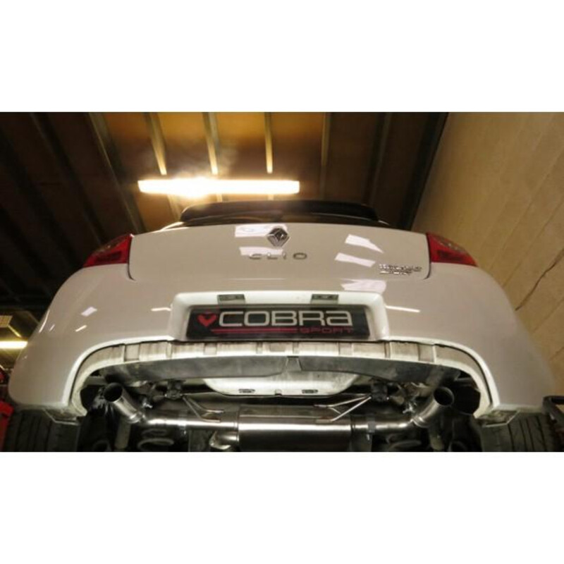 Ligne d'Echappement "Catback" Cobra pour Renault Clio 3 RS 200 ch (09-12)