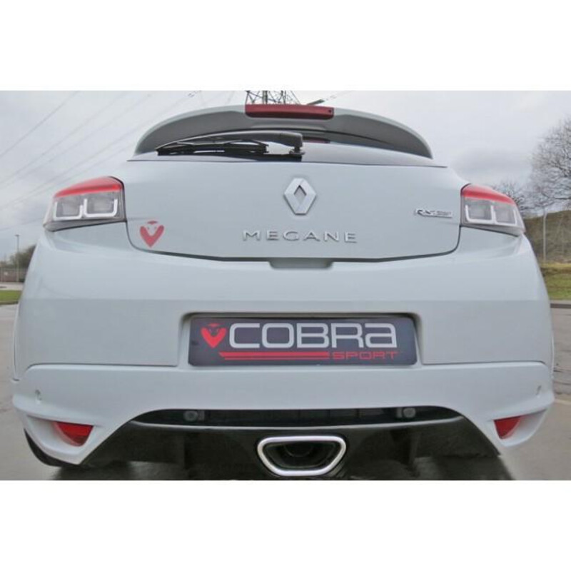 Ligne d'Echappement "Catback" Cobra pour Renault Megane 3 RS 250 & 265 ch (09-16)