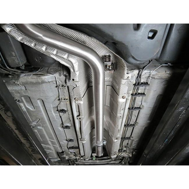 Ligne d'Echappement "Catback" Cobra pour Renault Megane 3 RS 250 & 265 ch (09-16)