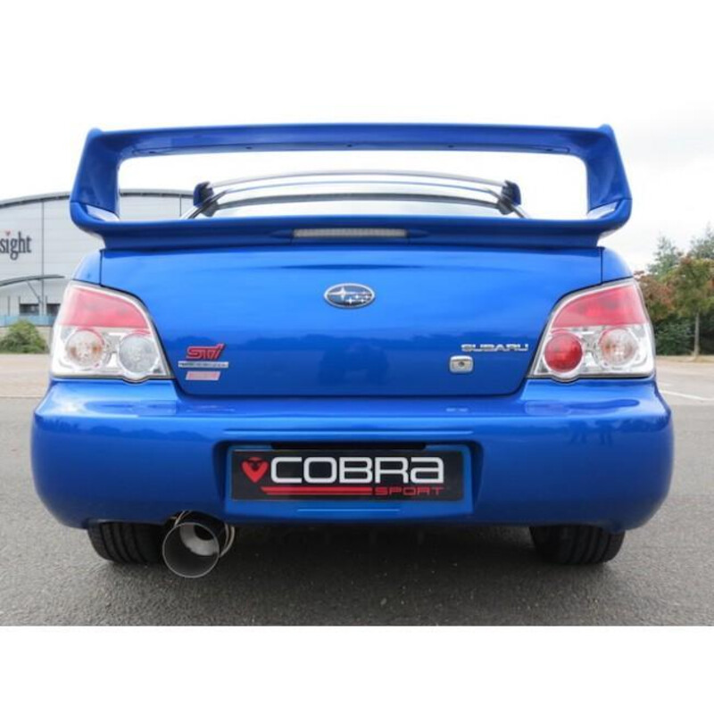 Ligne d'Echappement "Catback" Cobra pour Subaru Impreza GD / GG 2.0 & 2.5L Turbo Ø2.5" (01-07) - Standard
