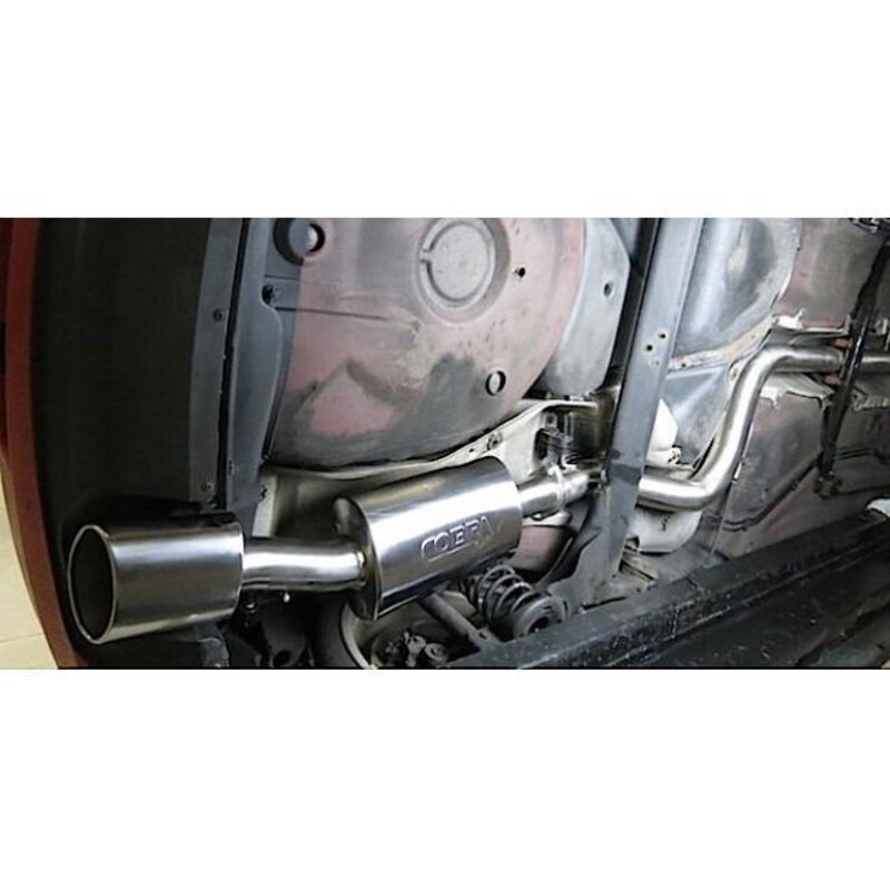 Ligne d'Echappement "Catback" Cobra pour Seat Leon Cupra R 1M (02-05)