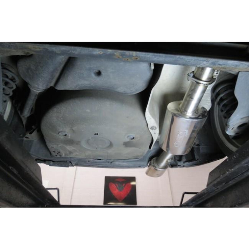 Ligne d'Echappement "Catback" Cobra pour Seat Leon Cupra R 1M (02-05)