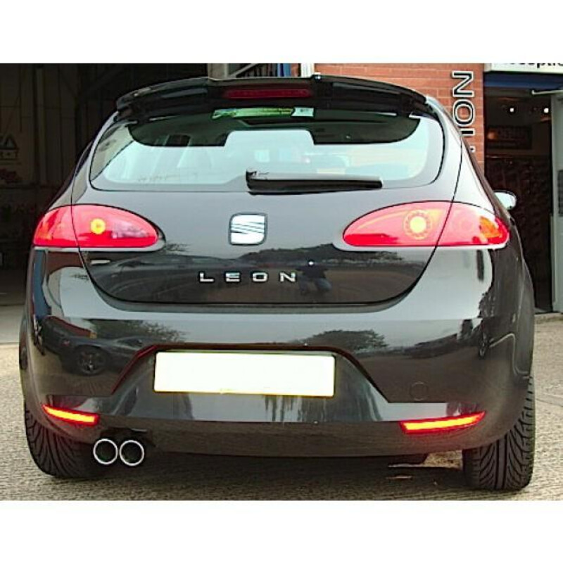 Ligne d'Echappement "Catback" Cobra pour Seat Leon FR 1P 2.0L TDI 170 ch (05-13)