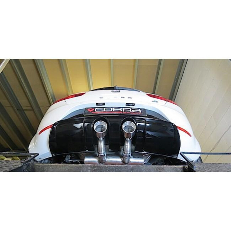 Ligne d'Echappement "Catback" Cobra pour Seat Leon Cupra R 1P 2.0L TFSI (10-12)
