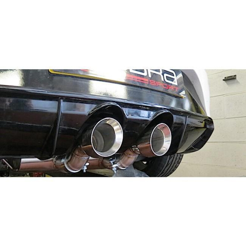 Ligne d'Echappement Complète "Turboback" Cobra pour Seat Leon Cupra R 1P 2.0L TFSI (10-12)