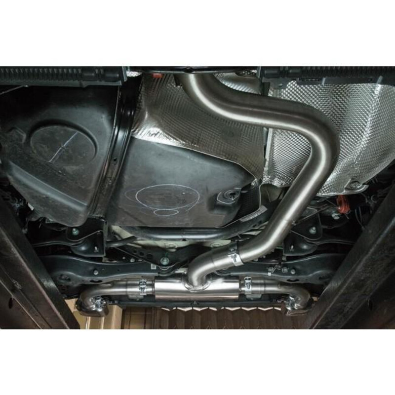 Ligne d'Echappement "Catback" Cobra pour Seat Leon Cupra 5F 280 à 300 ch, sans FAP (14-18)