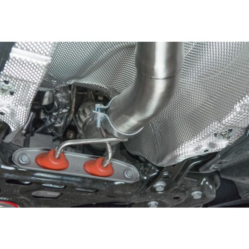 Ligne d'Echappement Complète "Turboback" Cobra pour Seat Leon Cupra 5F 280 à 300 ch, sans FAP (14-18)