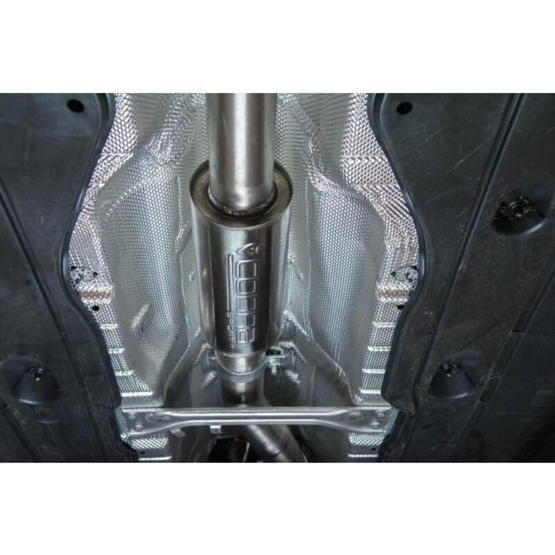 Ligne d'Echappement Complète "Turboback" Cobra pour Seat Leon Cupra 5F 280 à 300 ch, sans FAP (14-18)