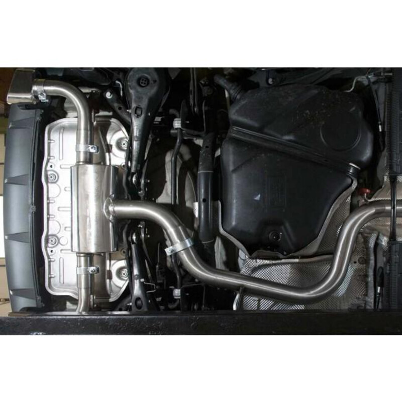 Ligne d'Echappement Complète "Turboback" Cobra pour Seat Leon Cupra 5F 280 à 300 ch, sans FAP (14-18)