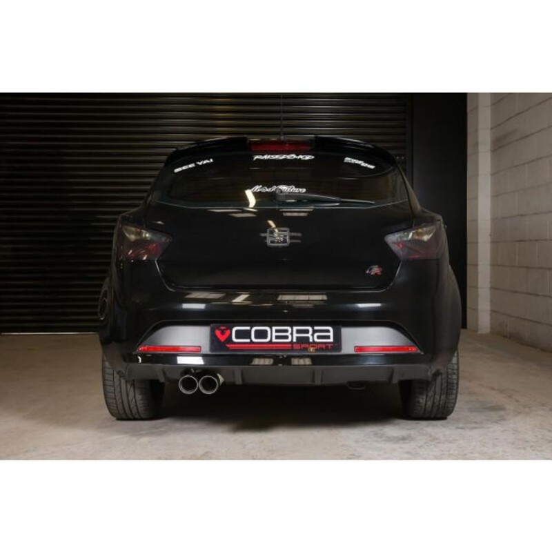 Ligne d'Echappement "Catback" Cobra pour Seat Ibiza FR 1.2L TSI (10-15)