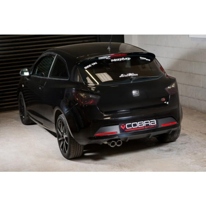 Ligne d'Echappement "Catback" Cobra pour Seat Ibiza FR 1.2L TSI (10-15)