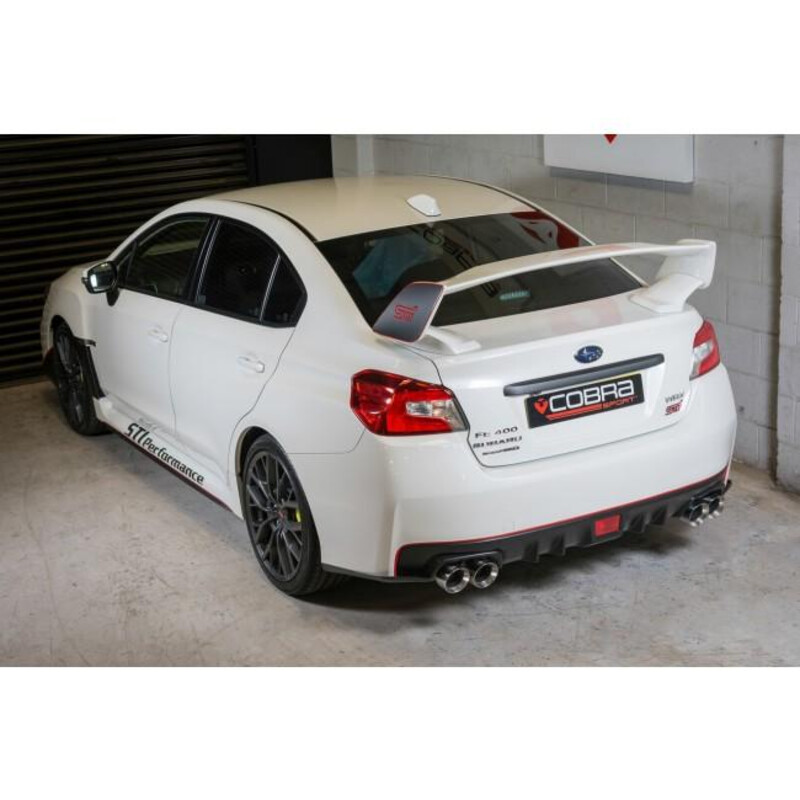 Ligne d'Echappement "Catback" Cobra pour Subaru Impreza GP / GJ WRX STI 2.5L (14-19)