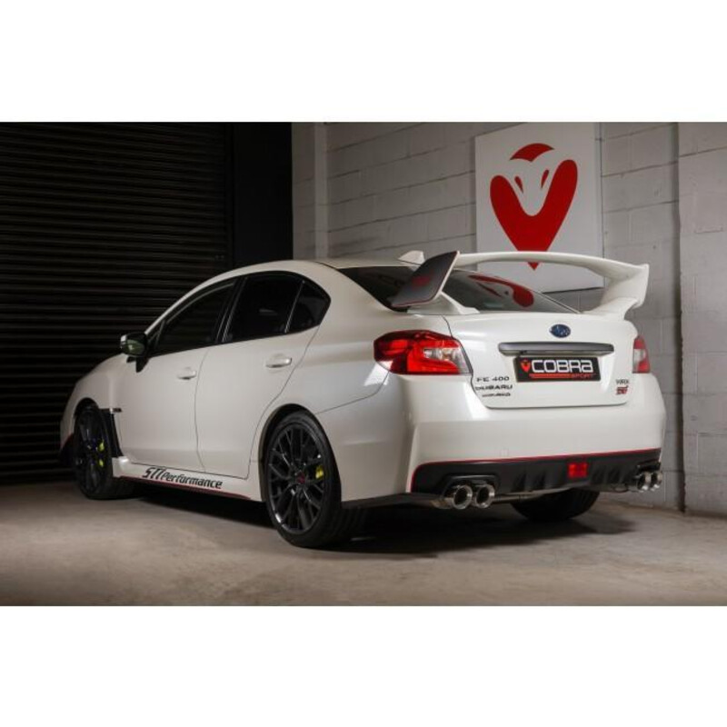 Ligne d'Echappement "Catback" Cobra pour Subaru Impreza GP / GJ WRX STI 2.5L (14-19)