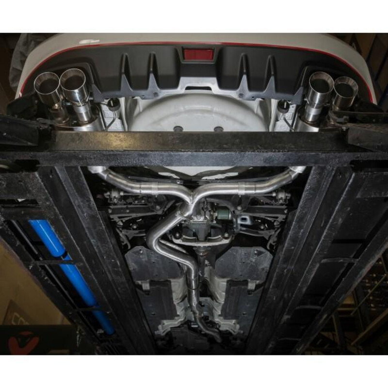 Ligne d'Echappement "Catback" Cobra pour Subaru Impreza GP / GJ WRX STI 2.5L (14-19)