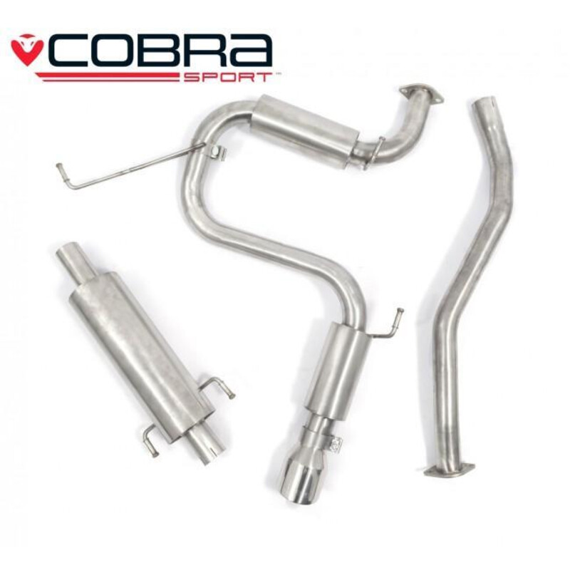 Ligne d'Echappement "Catback" Cobra pour Toyota Celica T23 TS 192 ch (99-06)
