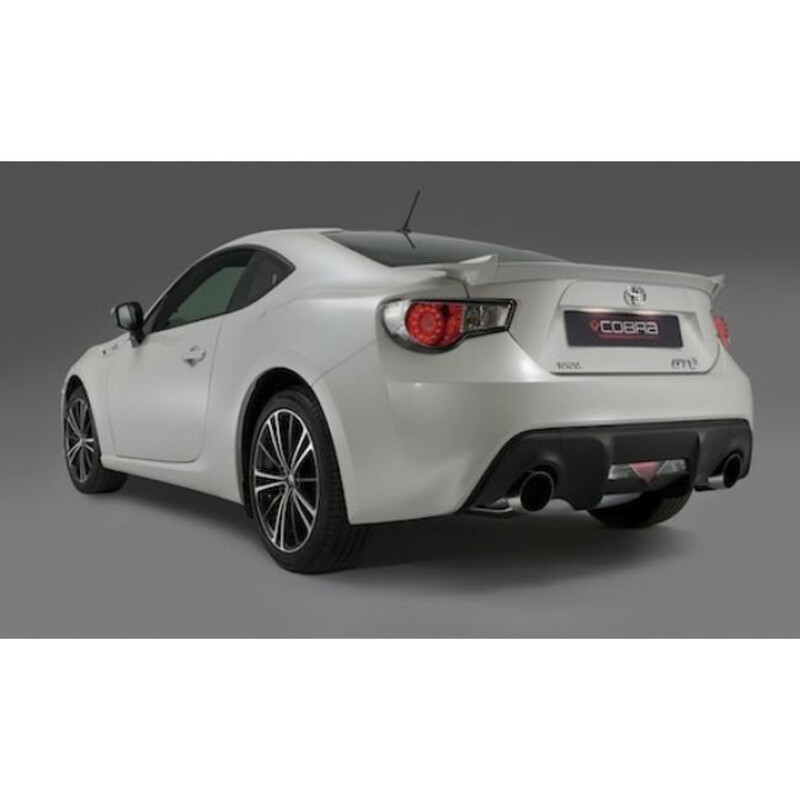 Ligne d'Echappement "Catback" Cobra pour Toyota GT86