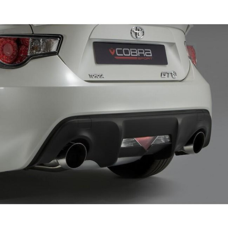 Ligne d'Echappement "Catback" Cobra pour Toyota GT86