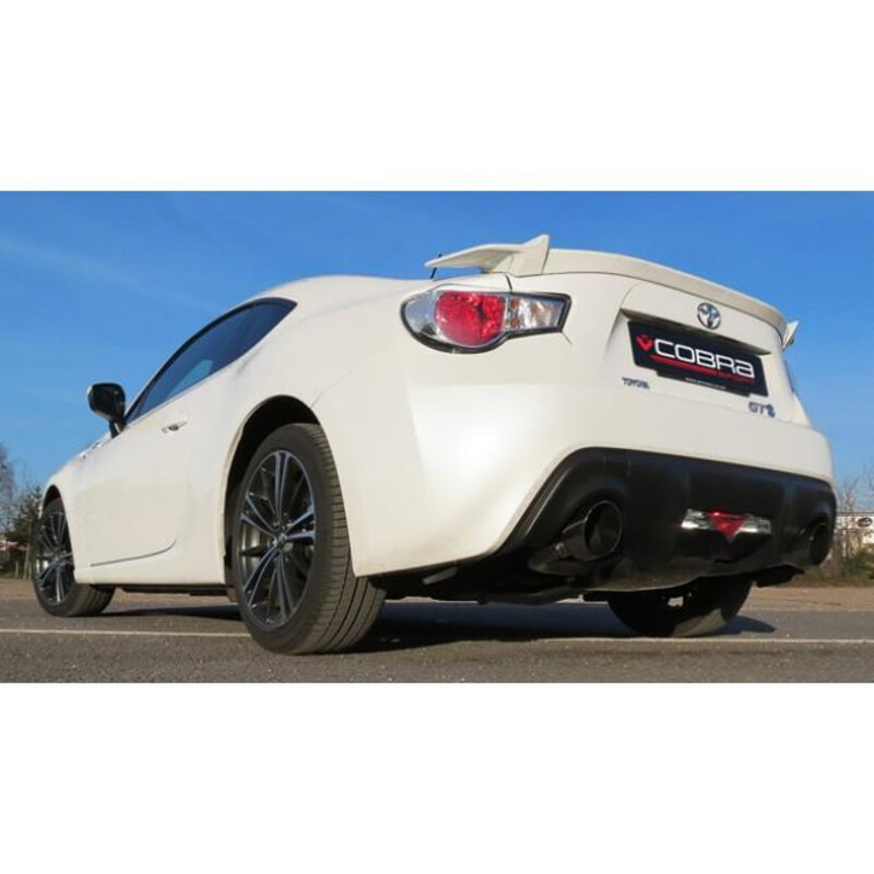 Ligne d'Echappement "Catback" Cobra pour Toyota GT86