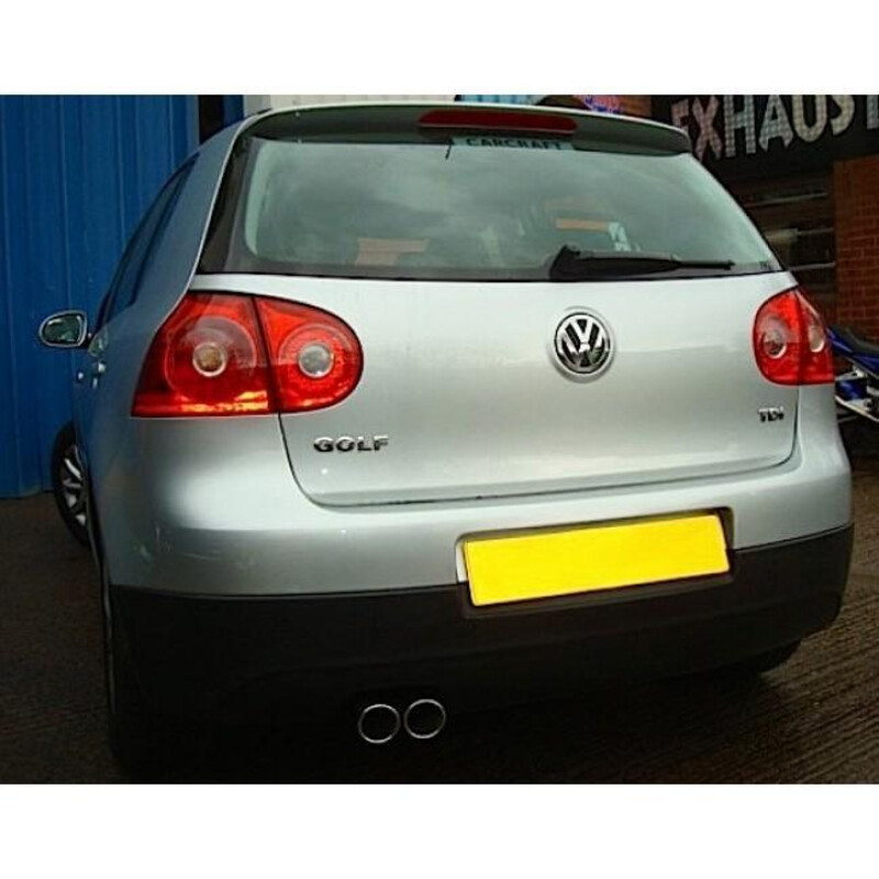 Ligne d'Echappement "Catback" Cobra pour VW Golf 5 GT 2.0L TDI 170 ch (04-09)