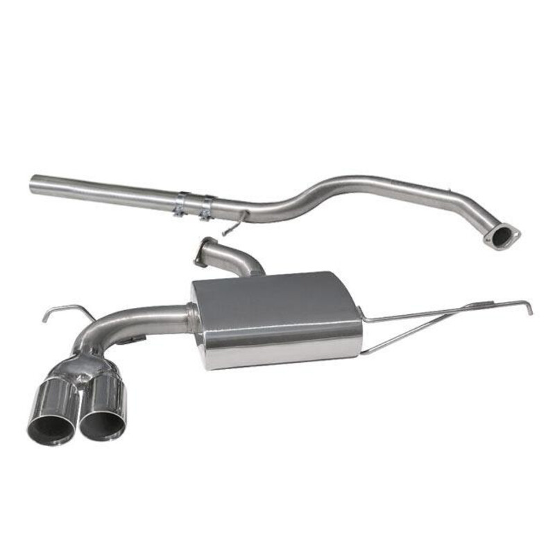 Ligne d'Echappement "Catback" Cobra pour VW Golf 5 GT 2.0L TDI 170 ch (04-09)