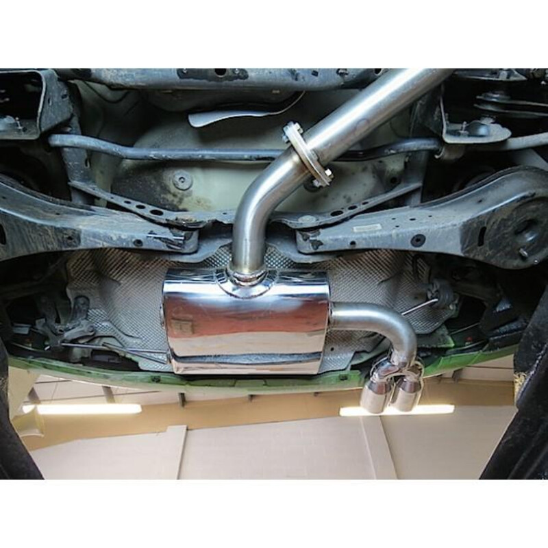 Ligne d'Echappement "Catback" Cobra pour VW Golf 5 GT 2.0L TDI 170 ch (04-09)