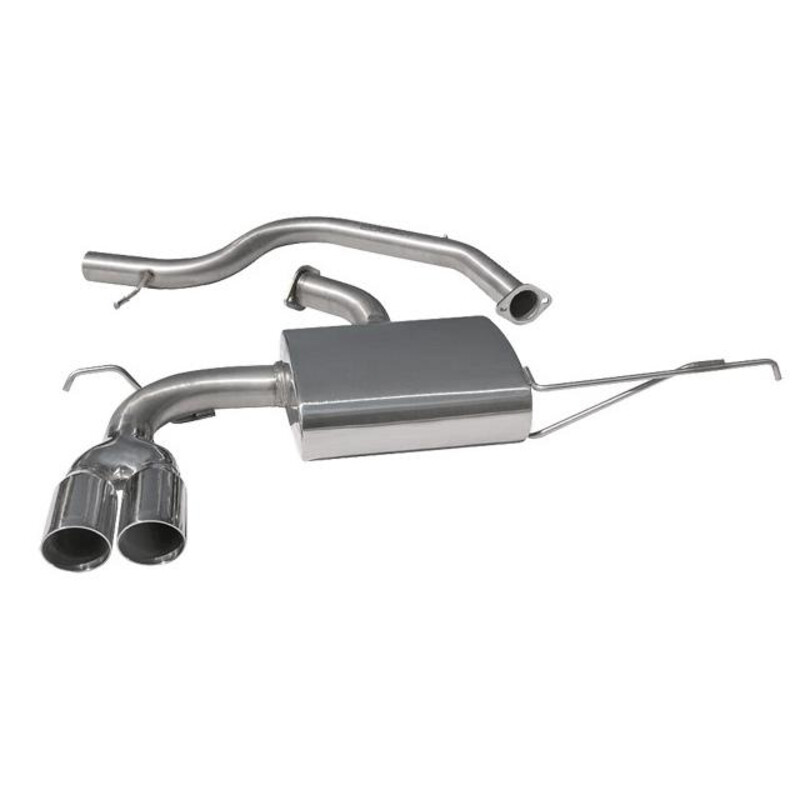 Ligne d'Echappement "Catback" Cobra pour VW Scirocco GT 2.0L TDI (08-13)