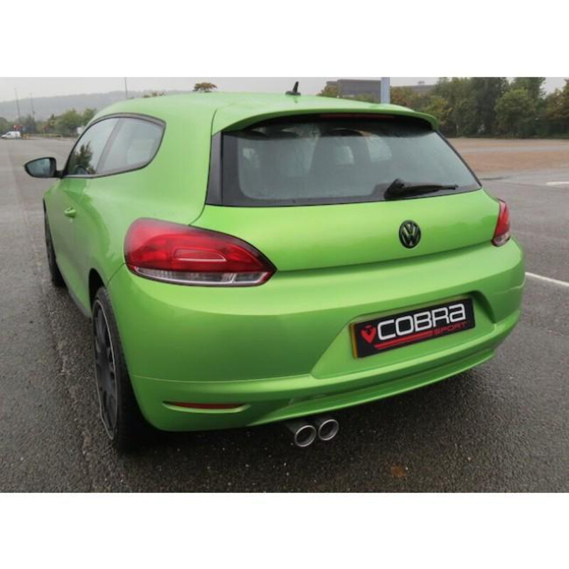 Ligne d'Echappement "Catback" Cobra pour VW Scirocco 1.4L TSI (08-13)