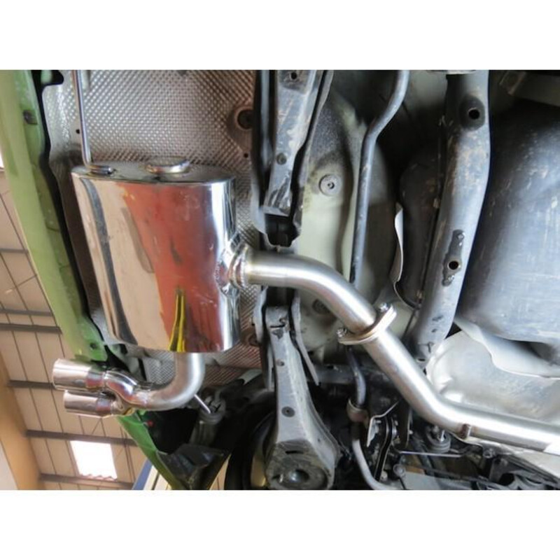 Ligne d'Echappement "Catback" Cobra pour VW Scirocco 1.4L TSI (08-13)