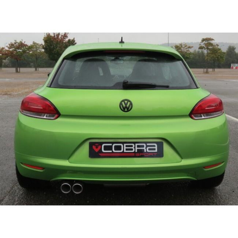 Ligne d'Echappement "Catback" Cobra pour VW Scirocco 1.4L TSI (08-13)