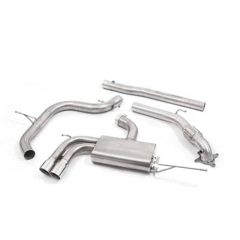 Ligne d'Echappement Complète "Turboback" Cobra pour VW Golf 5 GTI 2.0L TFSI (04-09)