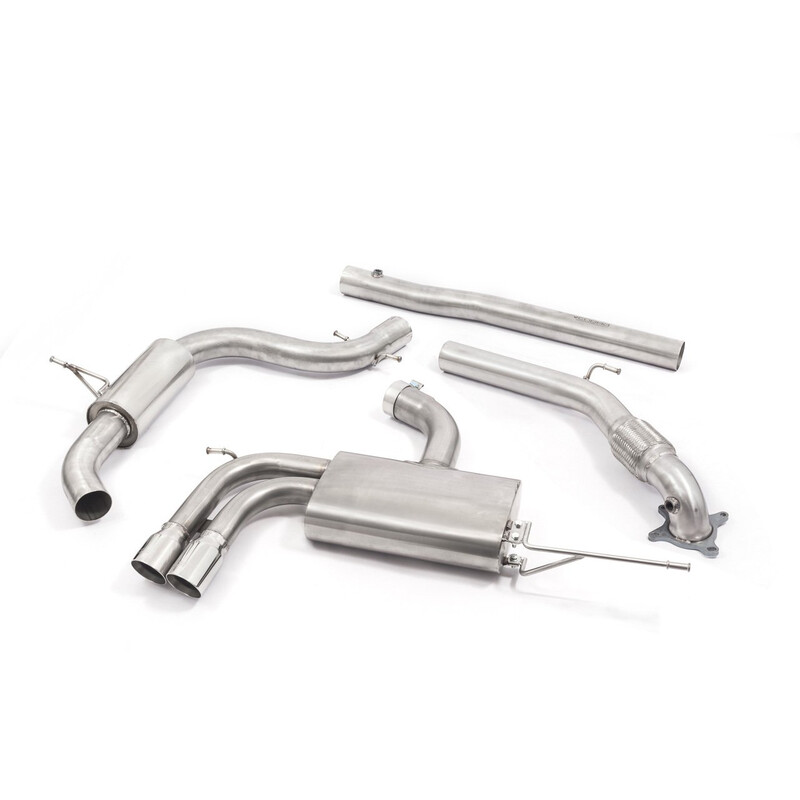 Ligne d'Echappement Complète "Turboback" Cobra pour VW Golf 5 GTI 2.0L TFSI (04-09)