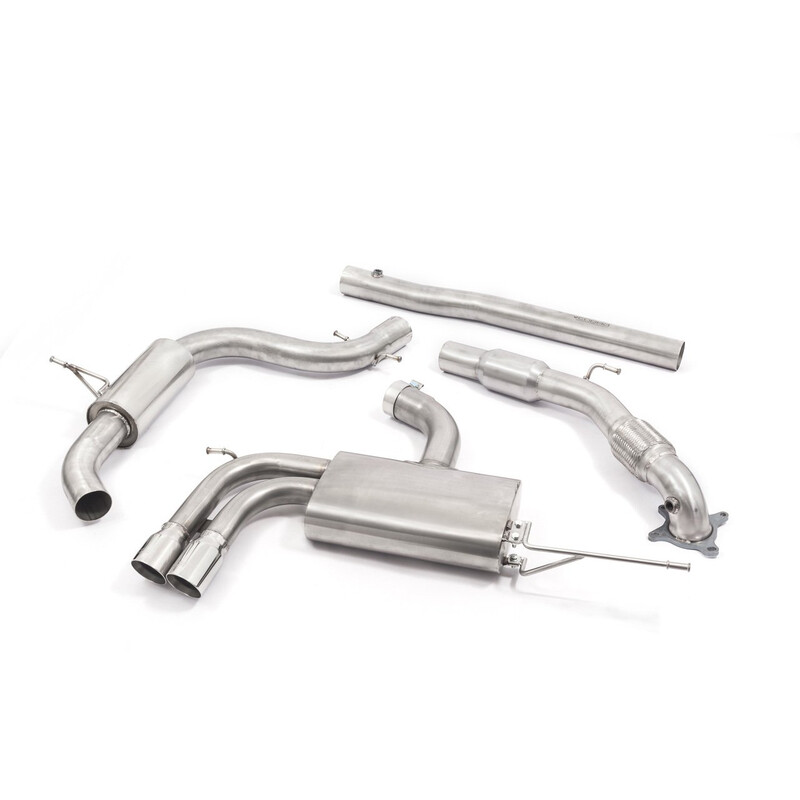 Ligne d'Echappement Complète "Turboback" Cobra pour VW Golf 5 GTI 2.0L TFSI (04-09)